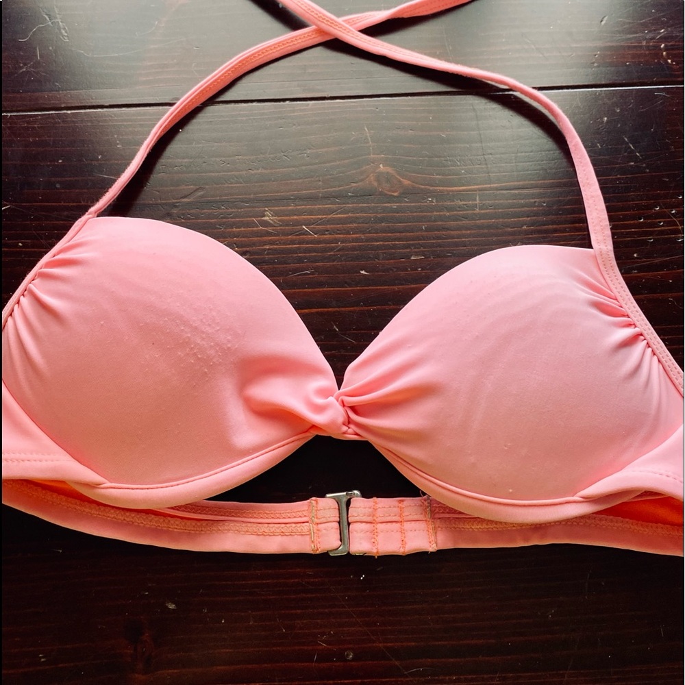 Xhilaration Pink/Peach Push-up Swimsuit